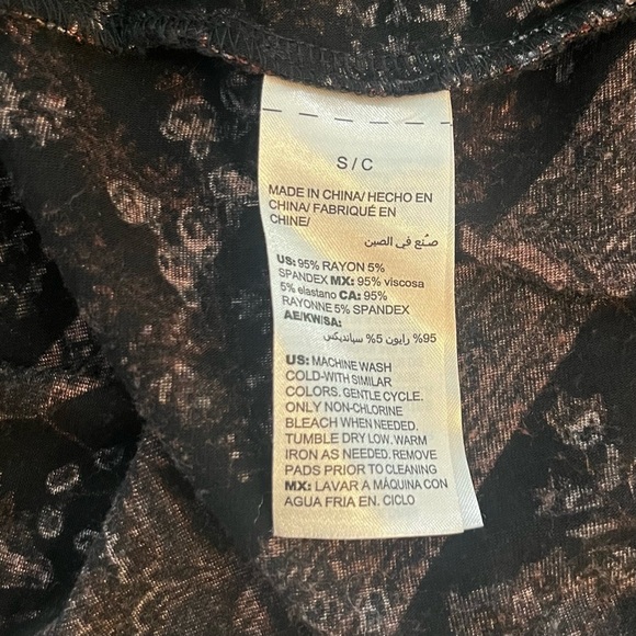 Soma Paisley Floral Maxi Dress Navy Rust Small - Picture 7 of 11